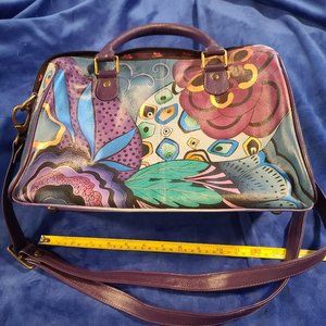 Beautiful Anuschka convertible satchel